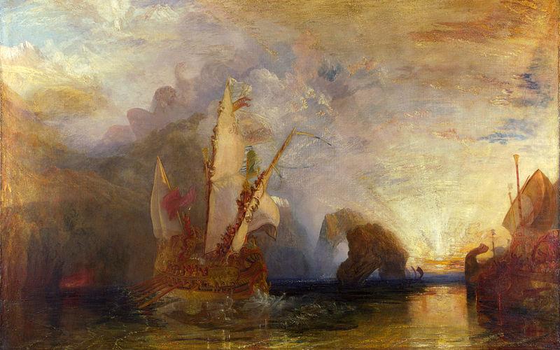 Ulysses deriding Polyphemus, Joseph Mallord William Turner